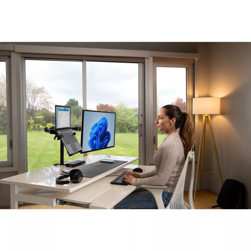 Kensington K63727BE, πλήρες μέγεθος (100%), ενσύρματο, USB, μεμβράνης, AZERTY, μαύρο