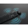 Kensington K75560BE, ασύρματο, RF Wireless + Bluetooth, μεμβράνης, AZERTY, μαύρο, ποντίκι στη συσκευασία