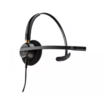 Ακουστικό Poly EncorePro 510 Μονοφωνικό Ενσύρματο Quick Disconnect Μαύρο