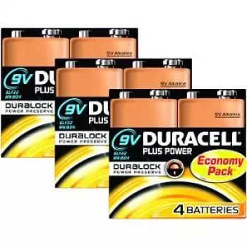 Duracell Plus Power 9V Μπαταρία μίας χρήσης Αλκαλική