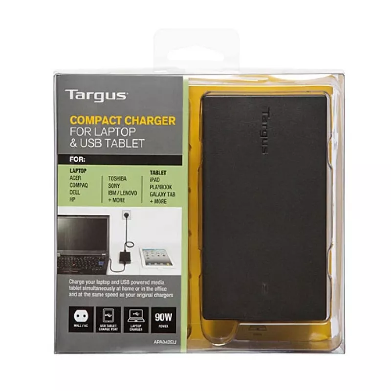 Targus APA042EU Τροφοδοτικό Μαύρο