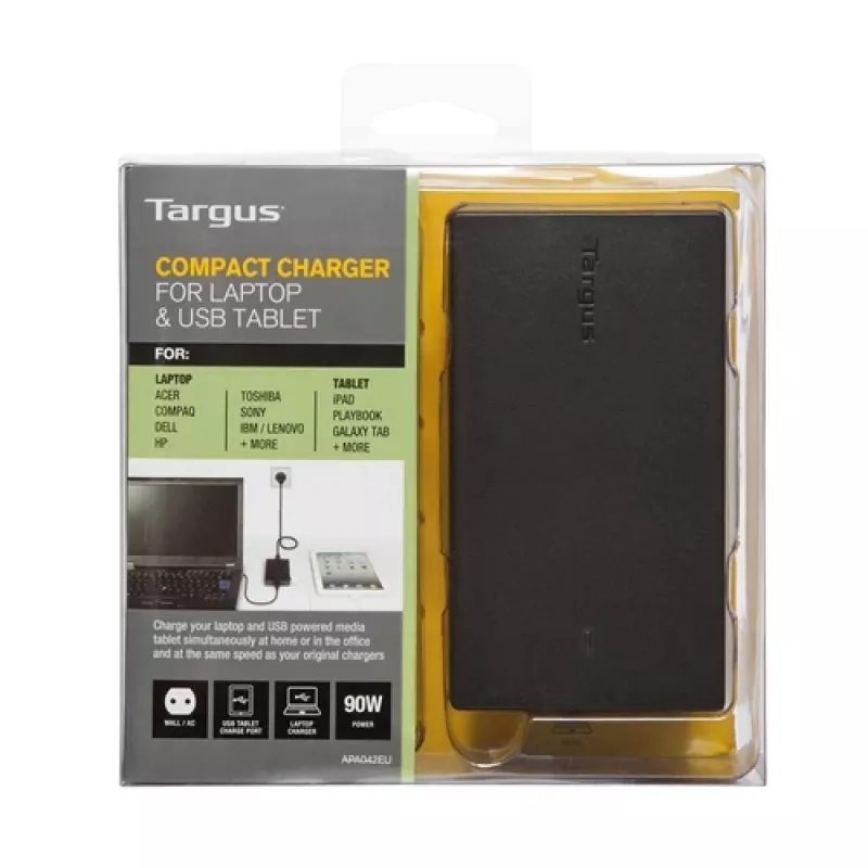 Targus APA042EU Τροφοδοτικό Μαύρο