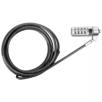 Targus ASP66GLX-S Κλειδαριά καλωδίου Μαύρο 165 m