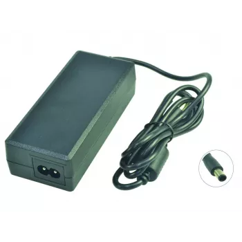 2-Power τροφοδοτικό AC 19.5V 4.62A 90W με καλώδιο τροφοδοσίας, 19.5 V, Dell Latitude D600, μαύρο, 57 mm, 131 mm, 32 mm