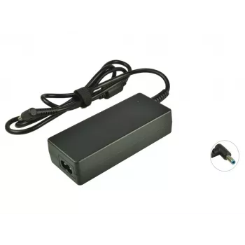 2-Power Τροφοδοτικό 19,5 V 45 W με καλώδιο τροφοδοσίας, εσωτερικός χώρος, 110-240 V, 19,5 V, AC σε DC, μαύρο, 47 mm