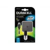 Duracell Φορτιστής τηλεφώνου/tablet 2.4A, εσωτερικός χώρος, AC, 5 V, 2,4 A, μαύρο