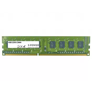 2-Power Μνήμη RAM DIMM 4GB DDR3 1333MHz, 4 GB, 1 x 4 GB, DDR3, 1333 MHz, 240-polig DIMM, πράσινο