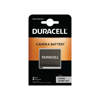 Duracell Μπαταρία φωτογραφικής μηχανής – αντικαθιστά μπαταρία GoPro Hero 4, GoPro, 1160 mAh, 3,8 V, Ιόντων λιθίου (Li-Ion)