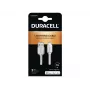 Duracell Sync/Charge Καλώδιο 1 Metre White, 1 m, USB A, Lightning, 2.0, λευκό