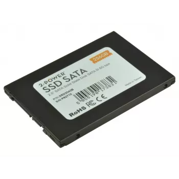 2-Power 256GB SSD 2.5 SATA 6Gbps 7mm, 256 GB, 2,5 ιντσών, 6 Gbit/s