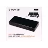 2-Power USB 3.0 Dual Display Docking Station, Docking, 3,5 mm, USB Type-A, USB Type-B, 10,100,1000 Mbit/s, μαύρο, 5 Gbit/s