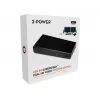 2-Power USB 3.0 Dual Display Docking Station, Docking, 3,5 mm, USB Type-A, USB Type-B, 10,100,1000 Mbit/s, μαύρο, 5 Gbit/s