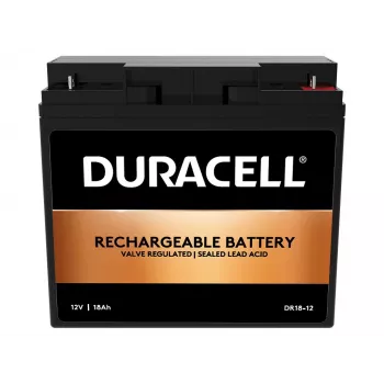 Duracell 12V 18Ah μπαταρία VRLA, μολύβδου-ινώδους (VRLA), 12 V, 18 Ah, 18000 mAh, 216 Wh, μαύρο