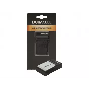 Duracell φορτιστής μπαταρίας ψηφιακής φωτογραφικής μηχανής, USB, φορτιστής εσωτερικού χώρου, Canon NB-4L, NB-5L, μαύρο, 5 V, 5 V