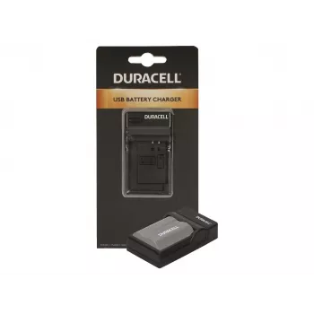 Duracell φορτιστής μπαταρίας ψηφιακής φωτογραφικής μηχανής, USB, φορτιστής εσωτερικού χώρου, Nikon EN-EL3e, FujiFilm NP-150, μαύρο, 5 V, 5 V