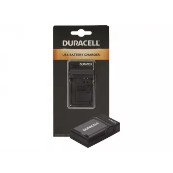Duracell φορτιστής μπαταρίας ψηφιακής φωτογραφικής μηχανής, USB, φορτιστής εσωτερικής μπαταρίας, FujiFilm NP48, NP-50, Pentax D-LI68, Kodak KLIC-7004, μαύρο, 5 V, 5 V
