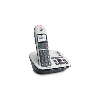Motorola CD5011 Ασύρματο τηλέφωνο DECT με τηλεφωνητή, Λευκό