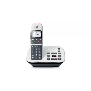 Motorola CD5011 Ασύρματο τηλέφωνο DECT με τηλεφωνητή, Λευκό