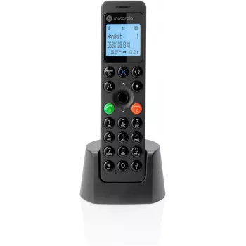 Motorola DOT201 Τηλέφωνο DECT Αναγνώριση κλήσης Μαύρο