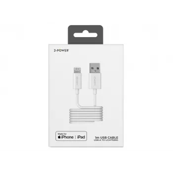 2-Power 2PUC1M02W Φορτιστής για φορητές συσκευές Λευκό