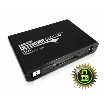 iStorage Kanguru Defender SSD350 2 TB | Πιστοποίηση FIPS 140-2 | Solid-state δίσκος με κρυπτογράφηση υλικού | 2,5 ίντσες εξωτερικός | SATA (SATA/600) | Συμμόρφωση TAA
