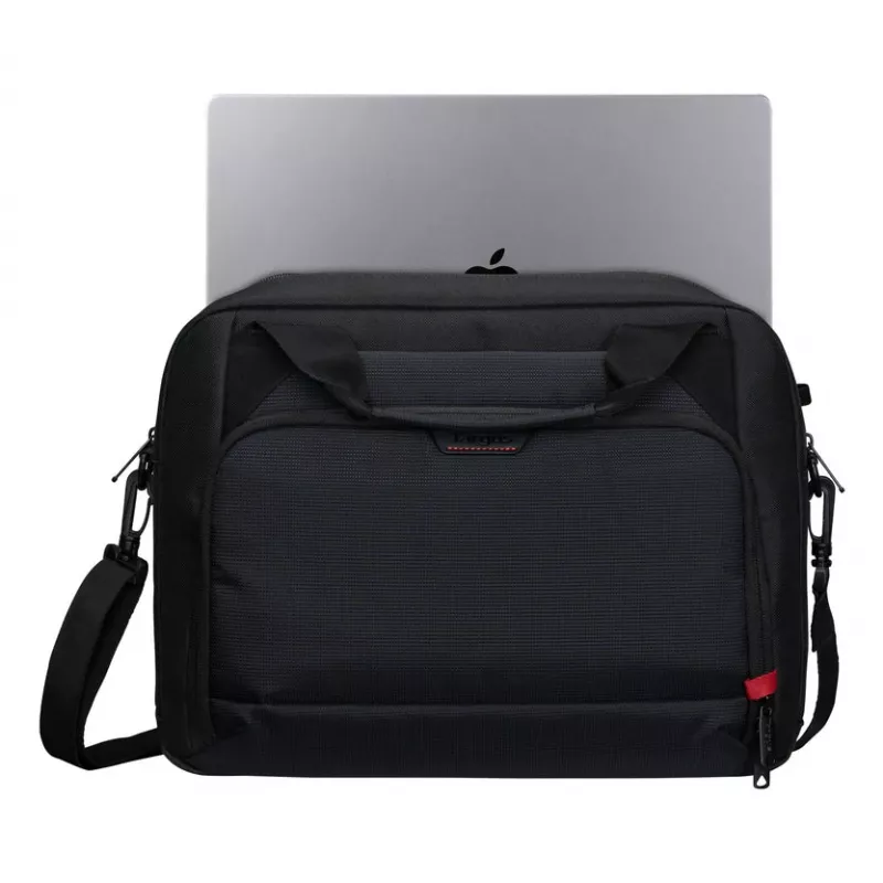 Targus EcoSmart 35,6 cm (14 ίντσες) χαρτοφύλακας μαύρο, κόκκινο
