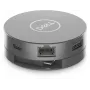 DELL 6-in-1 προσαρμογέας USB-C Multiport – DA305, ενσύρματος, USB 3.2 Gen 2 (3.1 Gen 2) Type-C, 10,100,1000 Mbit/s, ασημί, 3840 x 2160 Pixel, Dell