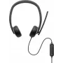 DELL Pro ενσύρματο headset – WH3024, ενσύρματο, κλήσεις/μουσική, 20 – 20000 Hz, 110 g, headset, μαύρο