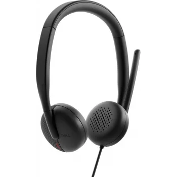 DELL Pro ενσύρματο headset – WH3024, ενσύρματο, κλήσεις/μουσική, 20 – 20000 Hz, 110 g, headset, μαύρο