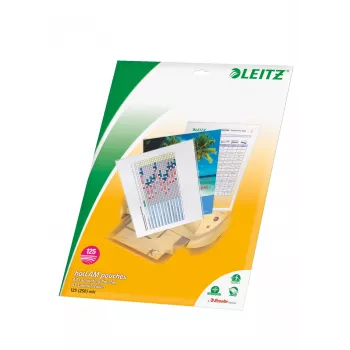 Leitz iLAM Premium γυαλιστερές μεμβράνες πλαστικοποίησης A3, 125 μικρόν, συσκευασία 25 τεμ.