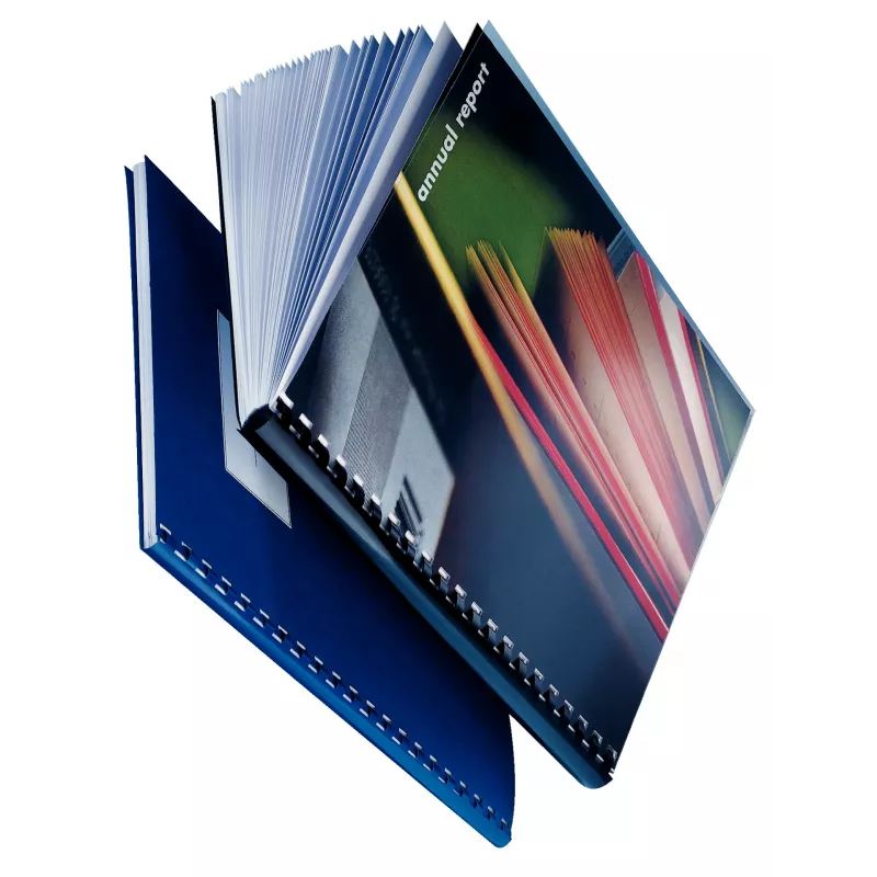 Leitz Ράχες πλαστικές 6 mm comBIND, Μαύρο, 25 φύλλα, Πλαστικό, A4, 6 mm, 6 mm