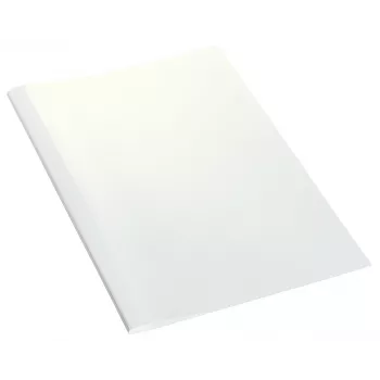 Leitz Εξώφυλλα βιβλιοδεσίας Thermal Λινό 1,5 mm, A4, Χαρτόνι, Πολυβινυλοχλωρίδιο (PVC), λευκό, 15 φύλλα, 240 g/m², 1,5 mm