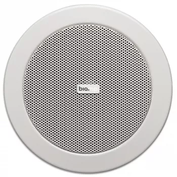 Biamp Commercial CM4 ηχείο 4 ιντσών διπλού κώνου λευκό, 1 δρόμου, ενσύρματο, 15 W, 100 - 20000 Hz, 16 Ω, λευκό