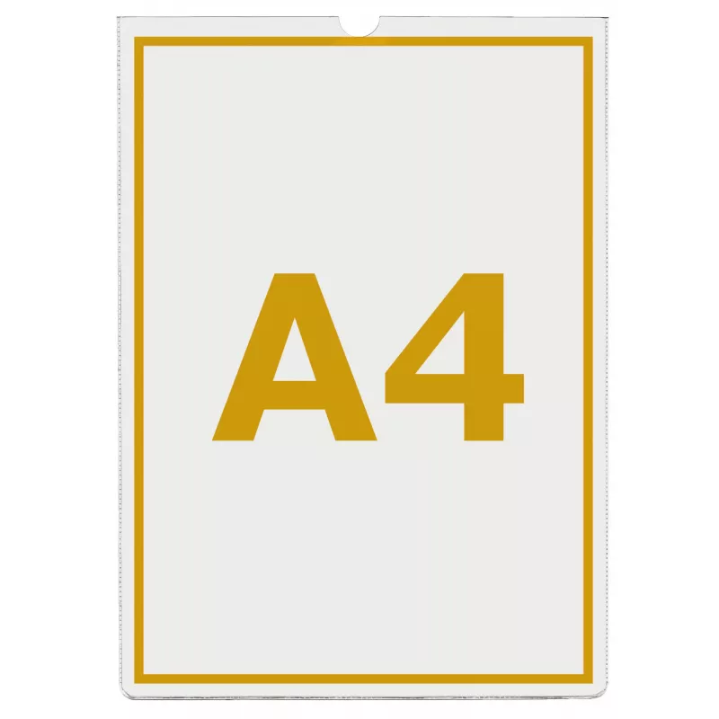 Esselte Θήκη καρτών 105my A4, A4, Πολυπροπυλένιο (PP), 218 mm, 300 mm, 10 g, 1 mm