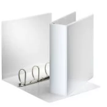 Esselte Panorama Ντοσιέ FSC® A4 4DR/60 mm, A4, D-Ring, Πλαστικό, Λευκό, 650 φύλλα, 6 cm