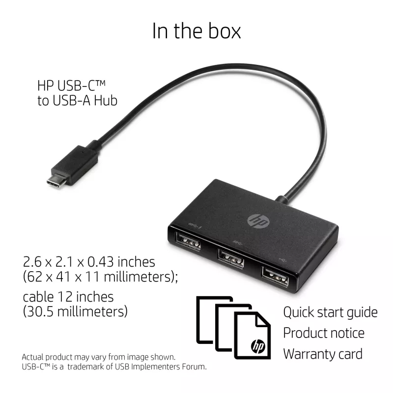 HP USB-C σε USB-A Hub