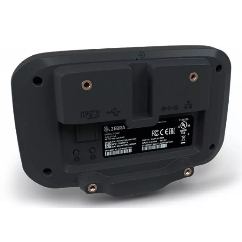 Zebra CC6000 Βιντεοθυροτηλέφωνο 5 MP 25,6 cm (10,1 ίντσες) μαύρο