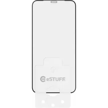 eSTUFF Apple iPhone 12/12 Pro 10 τεμ. Μαύρο Γυαλί πλήρους κάλυψης