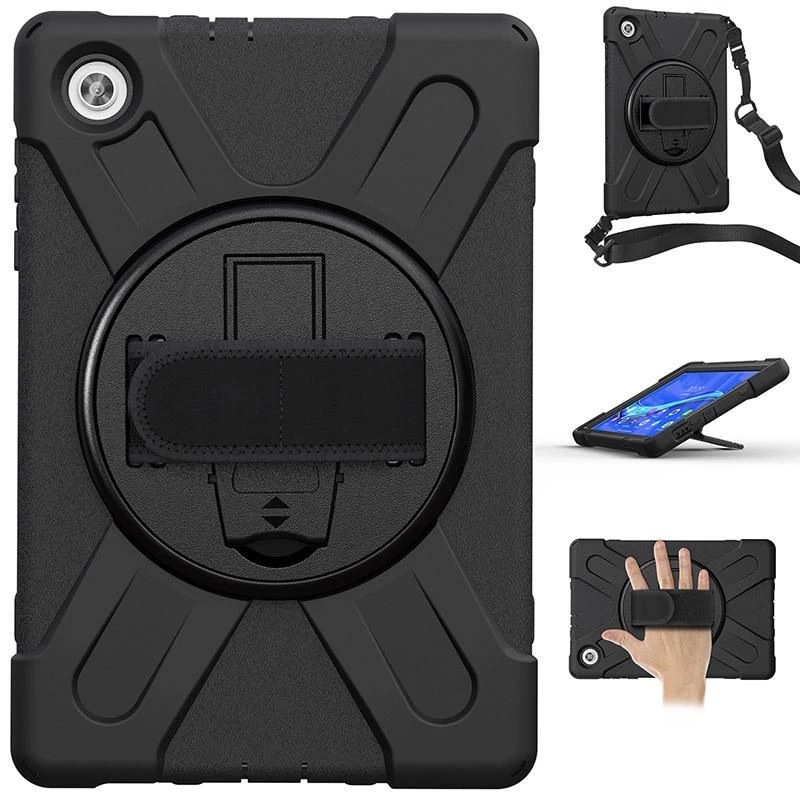 eSTUFF AUSTERN Θήκη Defender για Lenovo TAB M10 FHD Plus – Μαύρο