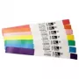 Zebra Z-Band UltraSoft Λευκό, Κίτρινο βραχιόλι νοσοκομείου