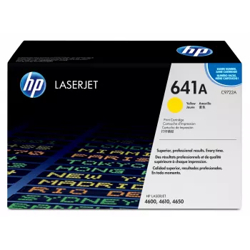 HP 641A Κίτρινο Γνήσιο Τόνερ LaserJet, 8000 σελίδες, Κίτρινο, 1 τεμ.