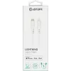 eSTUFF ES602101 Καλώδιο Lightning 1 m Λευκό