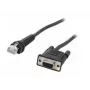 Zebra CBA-RF5-S07ZAR Σειριακό καλώδιο Μαύρο 0,82296 m DB-9 RJ-45