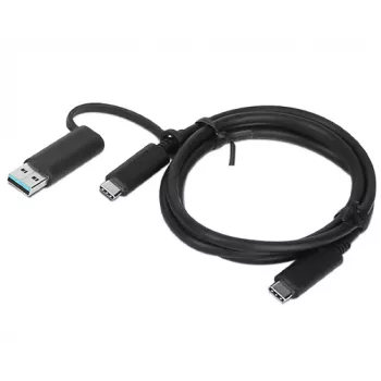 Lenovo 03X7470 Καλώδιο USB 1 m USB A/USB C USB C Μαύρο