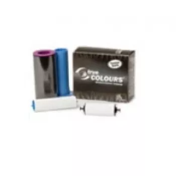 Zebra 800300-307 Μελανοταινία εκτυπωτή 1500 σελίδες Μεταλλικό ασημί