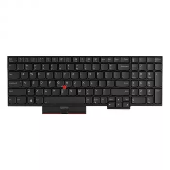 Πληκτρολόγιο για Lenovo ThinkPad T580/P52s — 01HX288 US International, με οπίσθιο φωτισμό, μαύρο