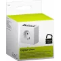 Έξυπνη πρίζα MicroConnect GRUTIMER3 — χρονοδιακόπτης εσωτερικού χώρου με LCD, 110×81×78 mm, λευκό