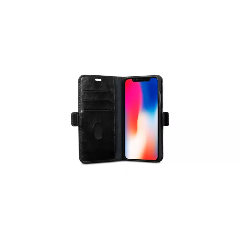 Θήκη Folio dbramante1928 iPhone Xs Max μαύρο βάση επιφάνειας εργασίας