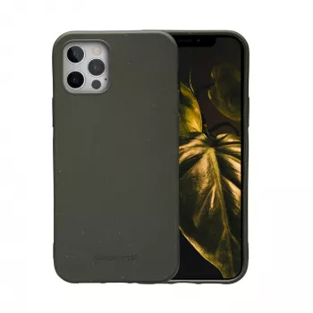 Κάλυμμα dbramante1928 Grenen iPhone 12 Pro Max 6.7 ίντσες Dark Olive πράσινο