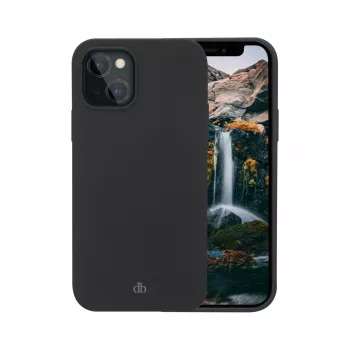 Θήκη κινητού dbramante1928 Monaco για iPhone 13 mini 5.4 ιντσών – Night Μαύρο, ανακυκλωμένο πλαστικό